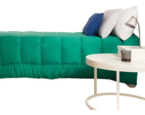 Acolchado 1 1/2 Oro Liso Casablanca Color VERDE BENETON